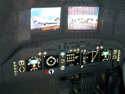 Legoland - Jumboeing cockpit