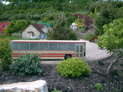 Legoland - Miniland bus