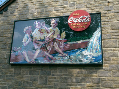 Legoland - Coca-Cola billboard